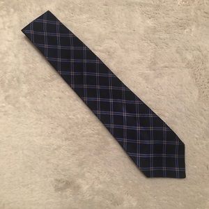 Lauren Ralph Lauren Blue Patterned Dress Tie